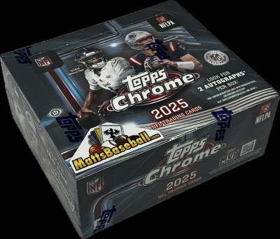 2025 TOPPS CHROME FB JUMBO