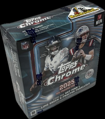 2025 TOPPS CHROME FB MEGA