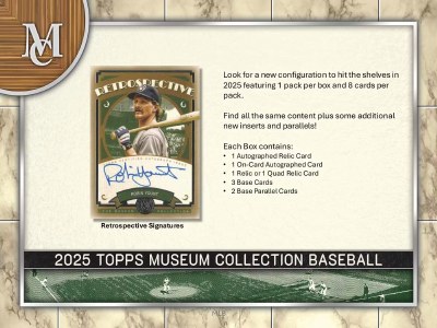 2025 TOPPS MUSEUM COLLECT BB