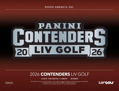 2026 CONTENDERS LIV GOLF HOBBY 2026 CONTENDERS LIV GOLF HOBBY
