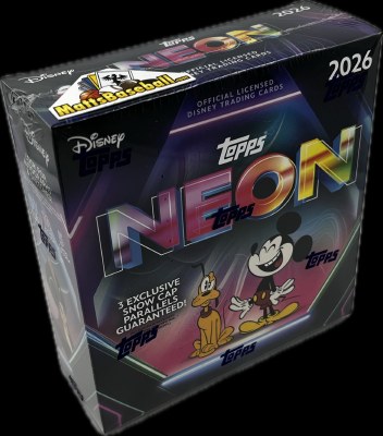 2026 TOPPS DISNEY NEON MEGA