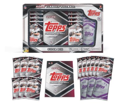 2026 TOPPS FB SUPER BOX 2026 TOPPS FB SUPER BOX