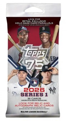2026 TOPPS S1 BB VALUE/FAT PK