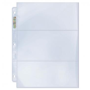 ULTRA-PRO 3 POCKET PAGES 100CT