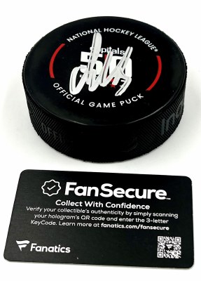 ALEX OVECHKIN AUTO PUCK 50 ANN