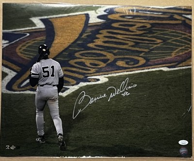 BERNIE WILLIAMS 16X20 JSA ONDK