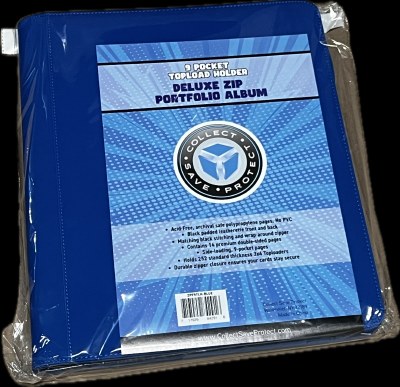 CSP 9 PKT TOPLOAD ZIP PORT BLU