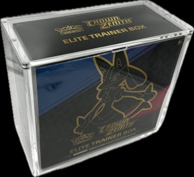 CSP ACRYLIC POKEMON ETB BOX CSP ACRYLIC POKEMON ETB BOX