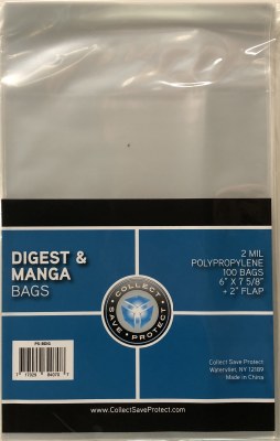 CSP DIGEST/MANGA BAGS 100CT