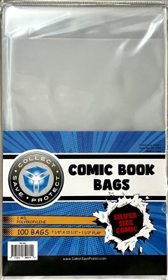 CSP SILVER BAGS 7.125 -100CT