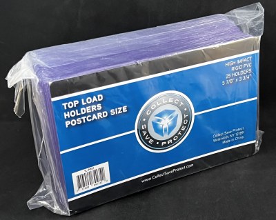 CSP TOPLOAD POSTCARD 25CT