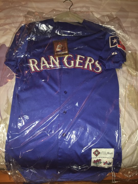 purple rangers jersey