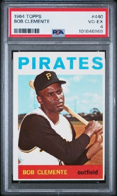 1964 TOPPS 440 CLEMENTE PSA4 1964 TOPPS 440 CLEMENTE PSA4