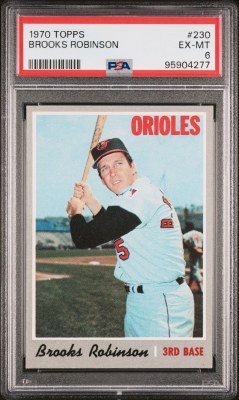 1970 TOPPS 230 ROBINSON PSA 6