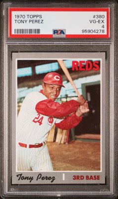 1970 TOPPS 380 PEREZ PSA 4
