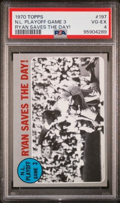 1970 TOPPS 197 RYAN PSA 4