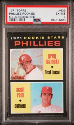 1971 TOPPS 439 LUZINSKI PSA 6