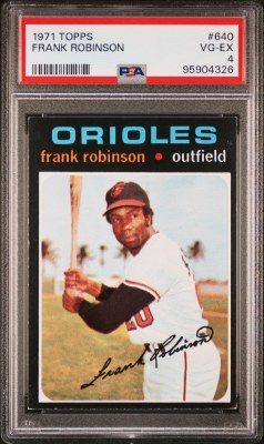 1971 TOPPS 640 ROBINSON PSA 4