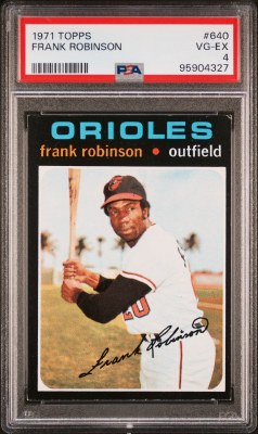 1971 TOPPS 640 ROBINSON PSA 4
