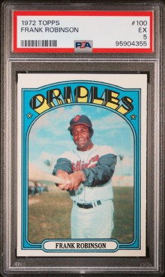 1972 TOPPS 100 ROBINSON PSA 5