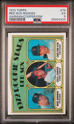 1972 TOPPS 79 FISK PSA 5