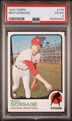 1973 TOPPS 174 GOSSAGE PSA 4