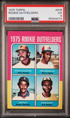 1975 TOPPS 616 RICE PSA 5