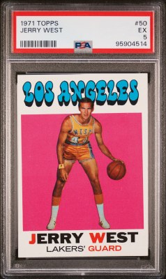 1971 TOPPS 50 WEST PSA 5