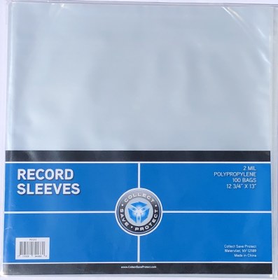 CSP RECORD SLEEVES 100CT