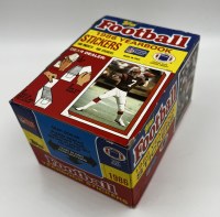 1986 TOPPS FB STICKERS W/ALBUM