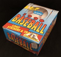 1990 FLEER BB WAX BOX