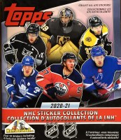 20/21 TOPPS NHL STICKER ALBUM