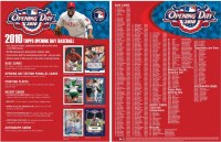 2010 OPENING DAY BB HOBBY