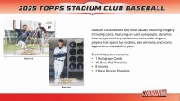 2025 STADIUM CLUB BB HOBBY