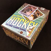 90/91 TOPPS HKY WAX BOX