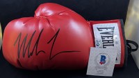 MIKE TYSON AUTOGRAPHED GLOVE