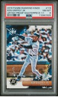 2019 PANINI DIAMOND KINGS #113 KEN GRIFFEY JR ARTIST PROOF MASTERPIECE 1/1 PSA 8