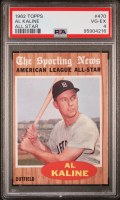 1962 TOPPS 470 KALINE AS PSA 4