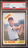 1966 TOPPS 410 KALINE PSA 7