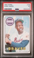 1969 TOPPS 100 AARON PSA 3