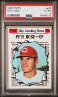 1970 TOPPS 458 ROSE PSA 4