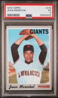 1970 TOPPS 210  MARICHAL PSA 5