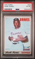 1970 TOPPS 500 AARON PSA 6