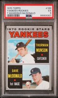 1970 TOPPS 189 MUNSON PSA 5