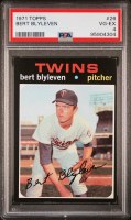 1971 TOPPS 26 BLYLEVEN PSA 4