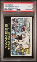 1971 TOPPS 5 MUNSON PSA 4