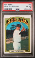 1972 TOPPS 37 YAZ PSA 8