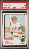 1973 TOPPS 305 MAYS PSA 6