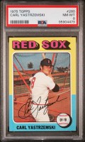 1975 TOPPS 280 YAZ PSA 8