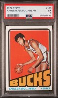 1972 TOPPS 100 JABBAR PSA 5